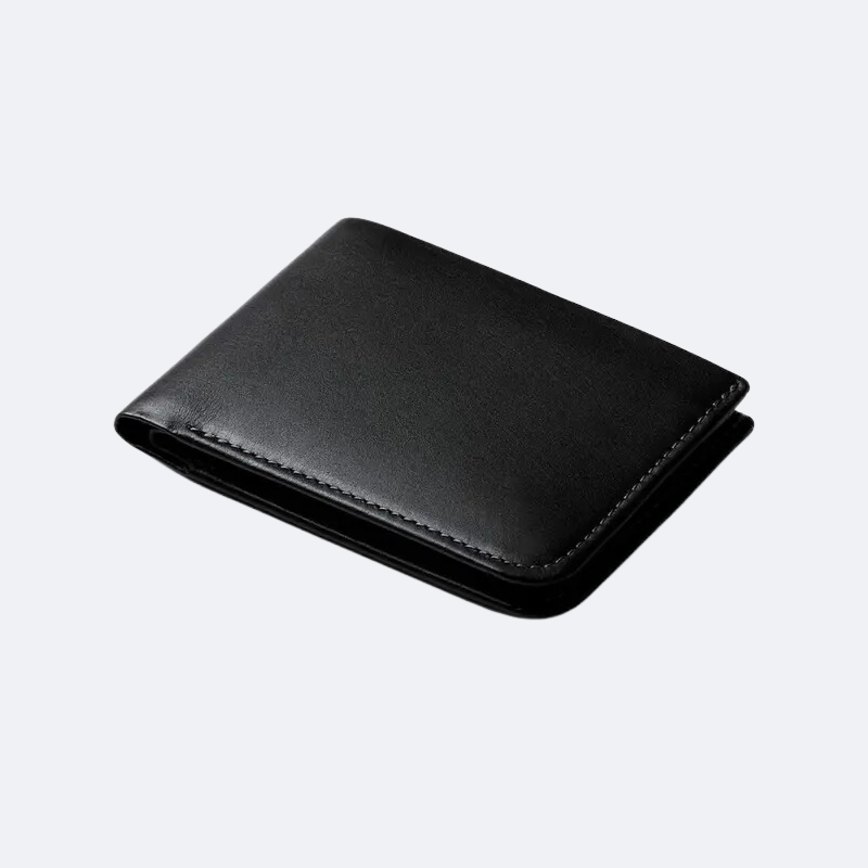 Genuine Leather Bi Fold Slim Wallet – Free Cash on Delivery