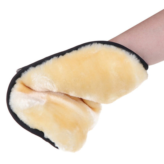 Hand Gloves coral fleece velvet car cleaning