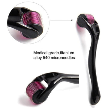 Professional 540 Derma Roller Skin Care Massage Roller Tool